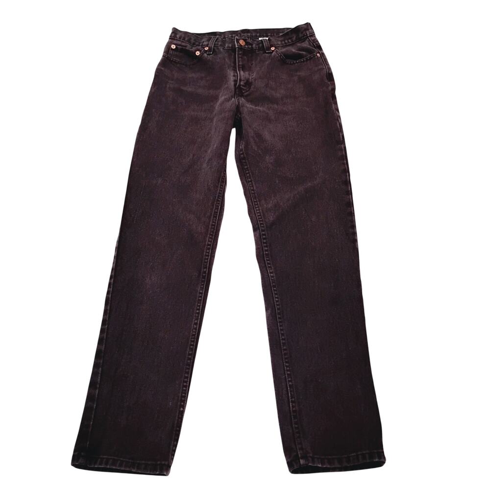 Vintage Jordache High Rise Jeans Women's 11/12 Black 100% Cotton 90s USA Brand